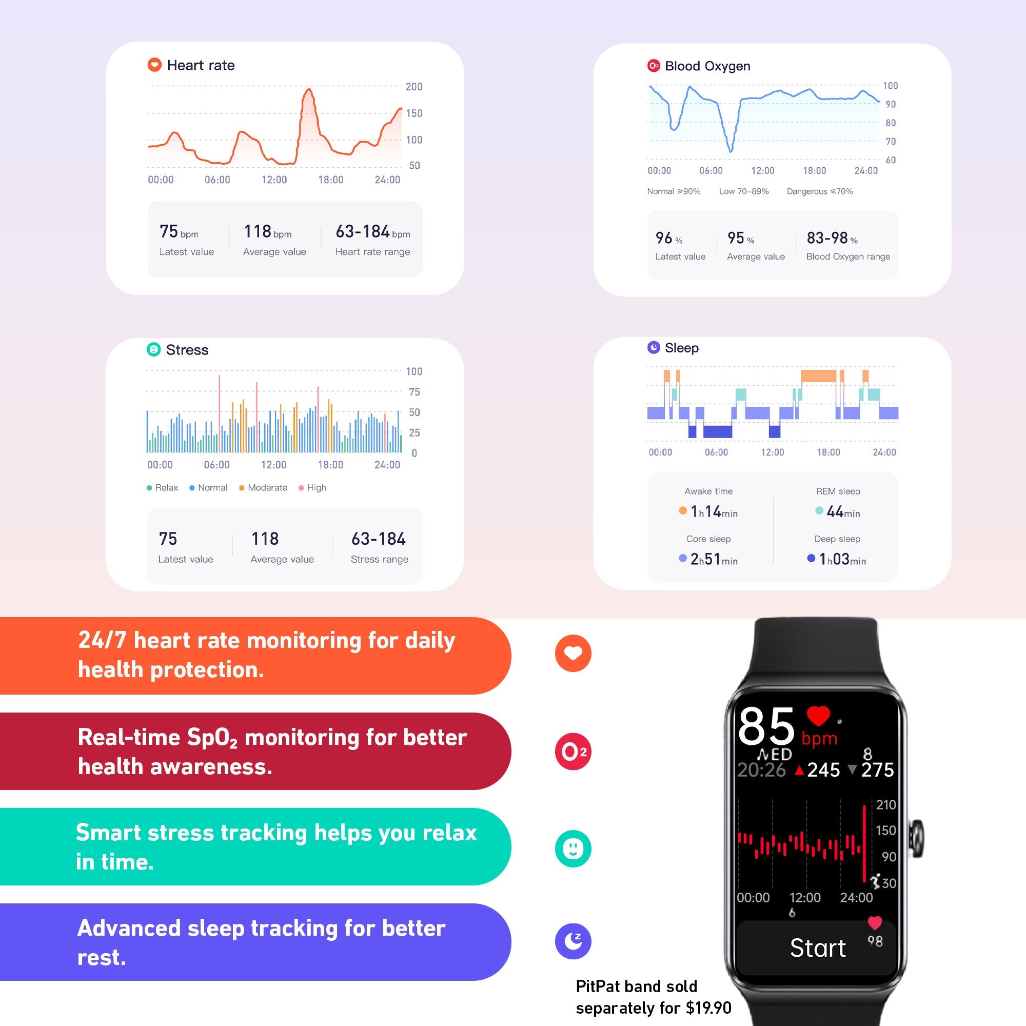 DeerRun All-New 2026 A1 Pro Move+ Smart Foldable Treadmill with 6% Incline & NFC | 350 lbs, 10 mph, Black