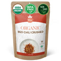 Organic Red Chili Flakes — USDA Certified, Non-GMO | Pizza, Curries & Spice Blends