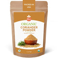 Organic Coriander Seeds Powder – Certified USDA Organic - Aromatic Dhania/Cilantro Powder for Culinary Excellence