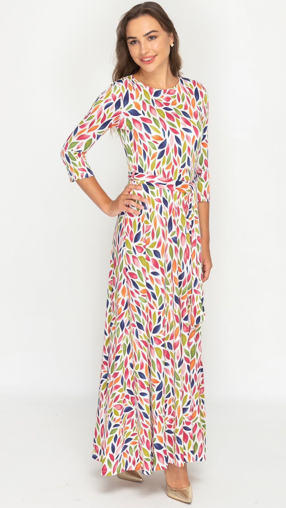 Belted Maxi Dress
