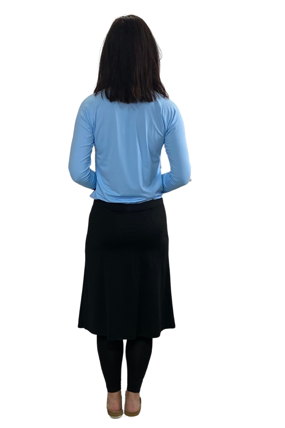 Modest Swim/Sport Skirt with Attached Long Leggings