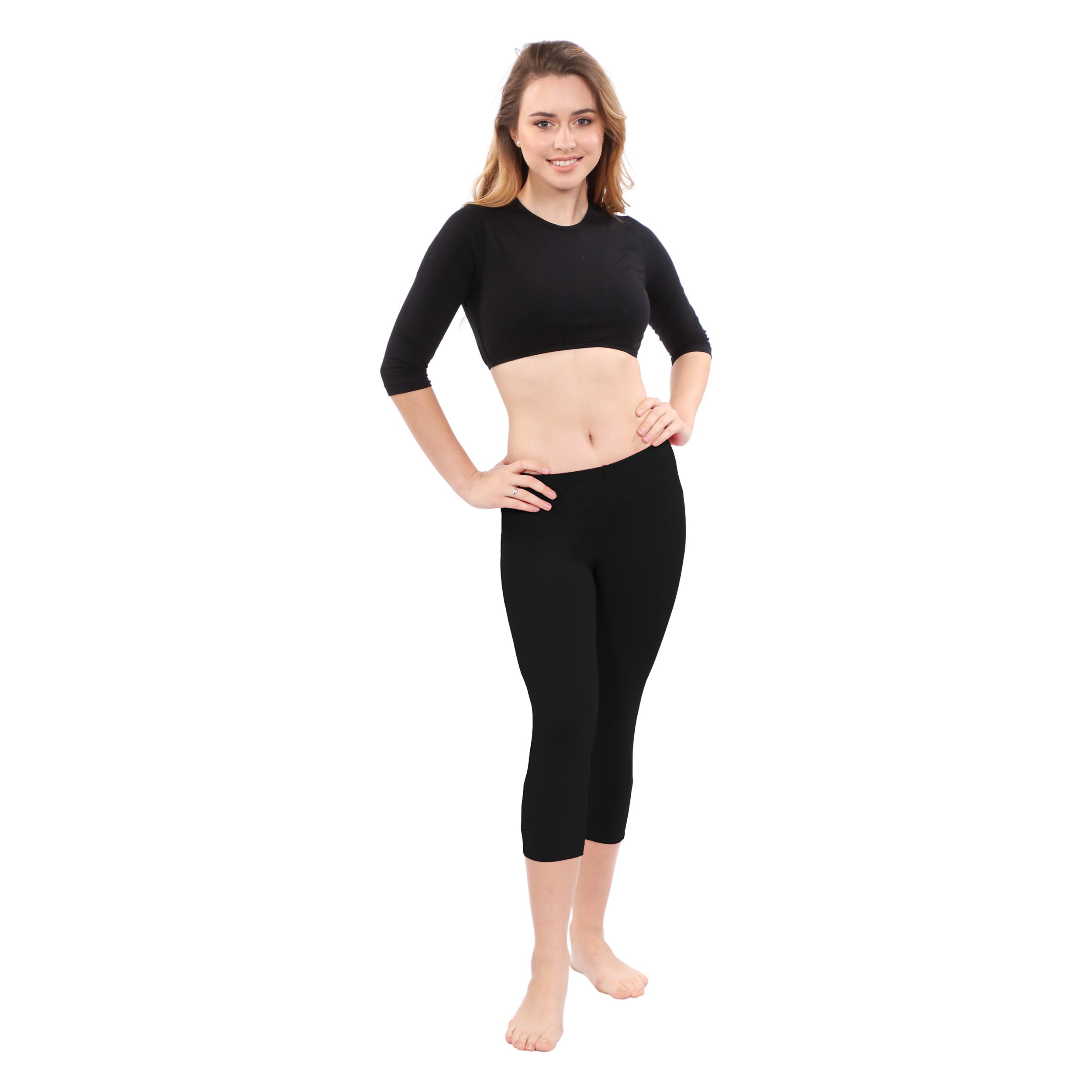 Swim and Athletic Long Leggings - UVF 50 Protection