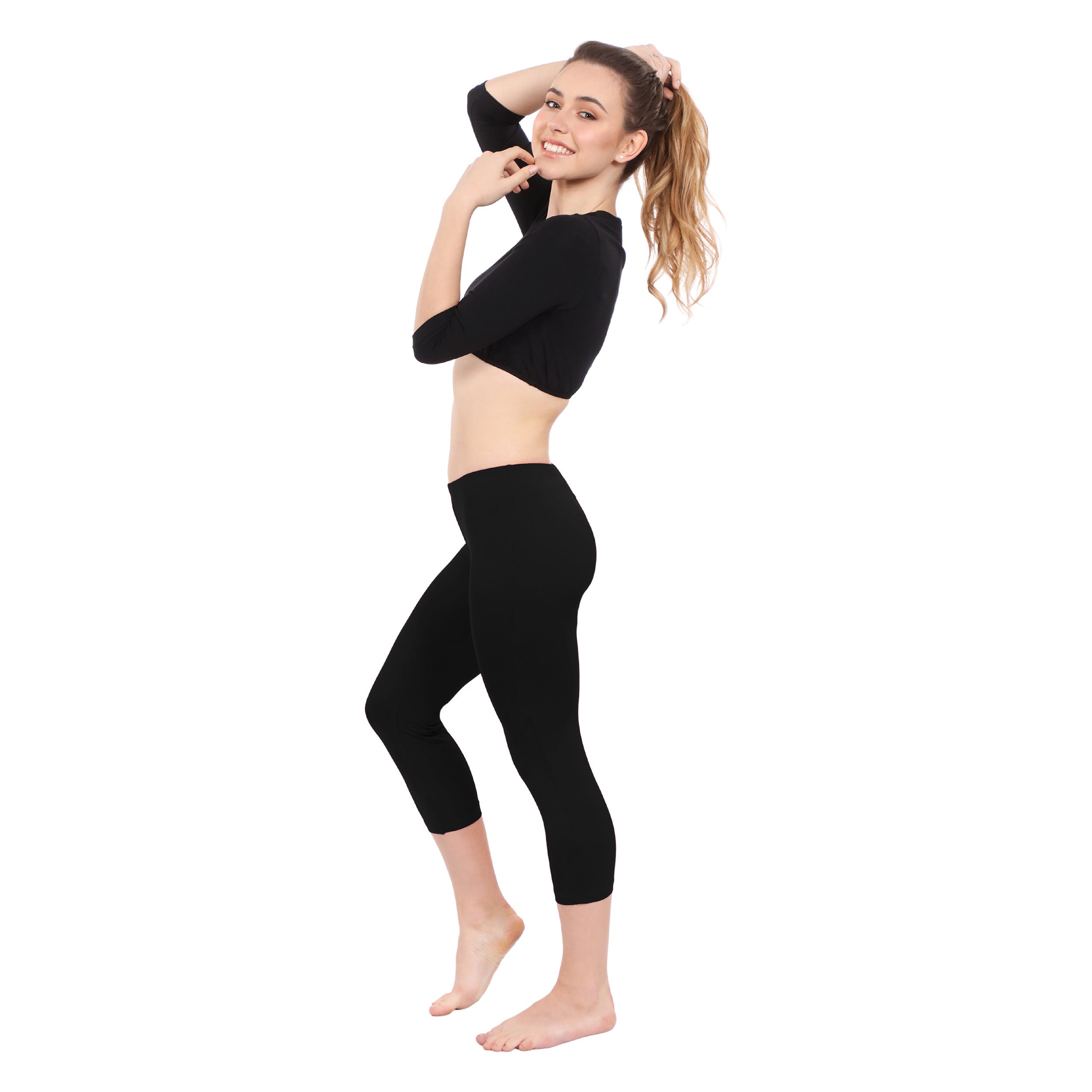 Swim and Athletic Long Leggings - UVF 50 Protection