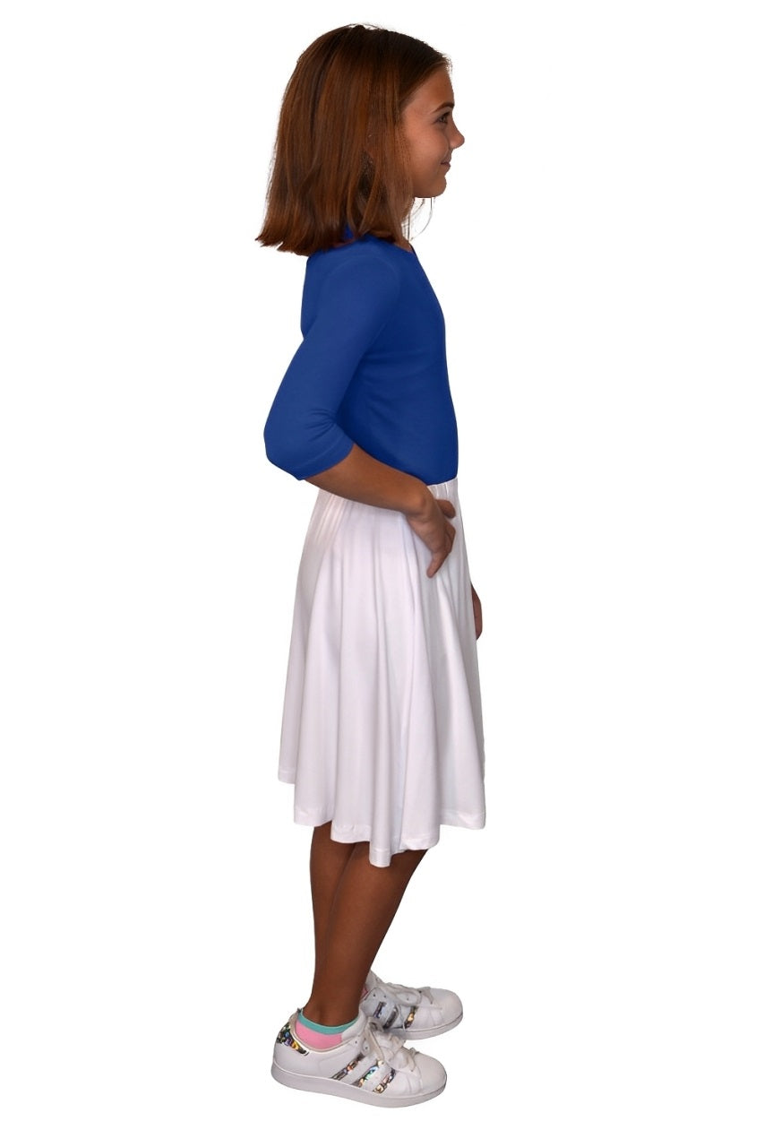 Girls' Twirl Skater Skirt - Knee Length