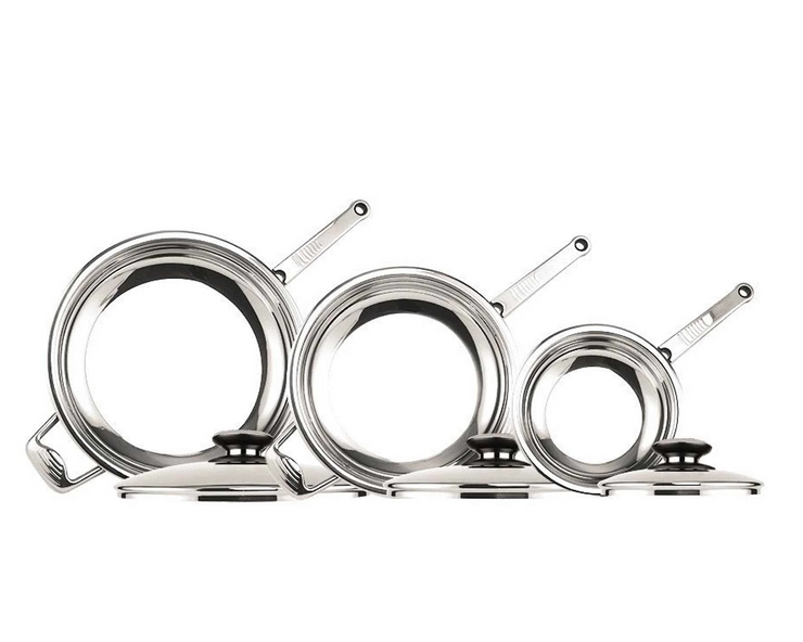 Professional Platinum Gourmet Skillet Trio Set