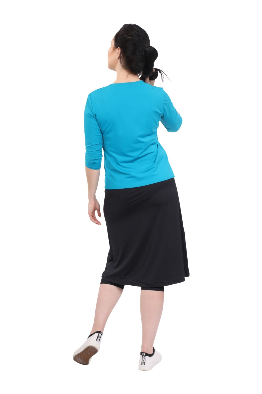 Swim and Sport Skirt with Attached Leggings - Mid-Weight Fabric