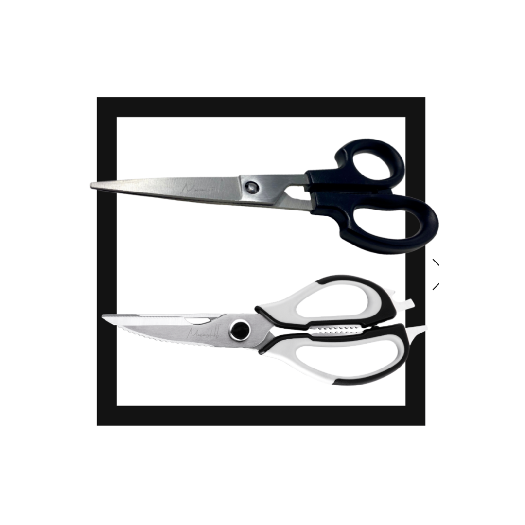 Kitchen Shears/Scissor Gourmet Duo Set — Messerstahl