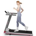 DeerRun A1 Series 6% Incline Foldable Treadmill——Upgraded Chip & NFC Support | 300 lbs-350 lbs, 7.5 mph-10 mph