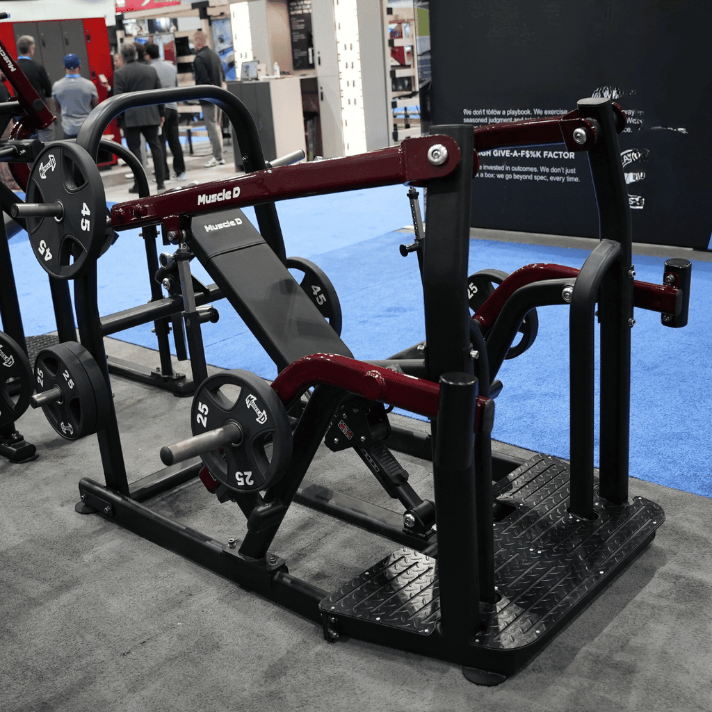 Muscle D Pro Strength Iso-Lateral Incline Press – Plate Loaded