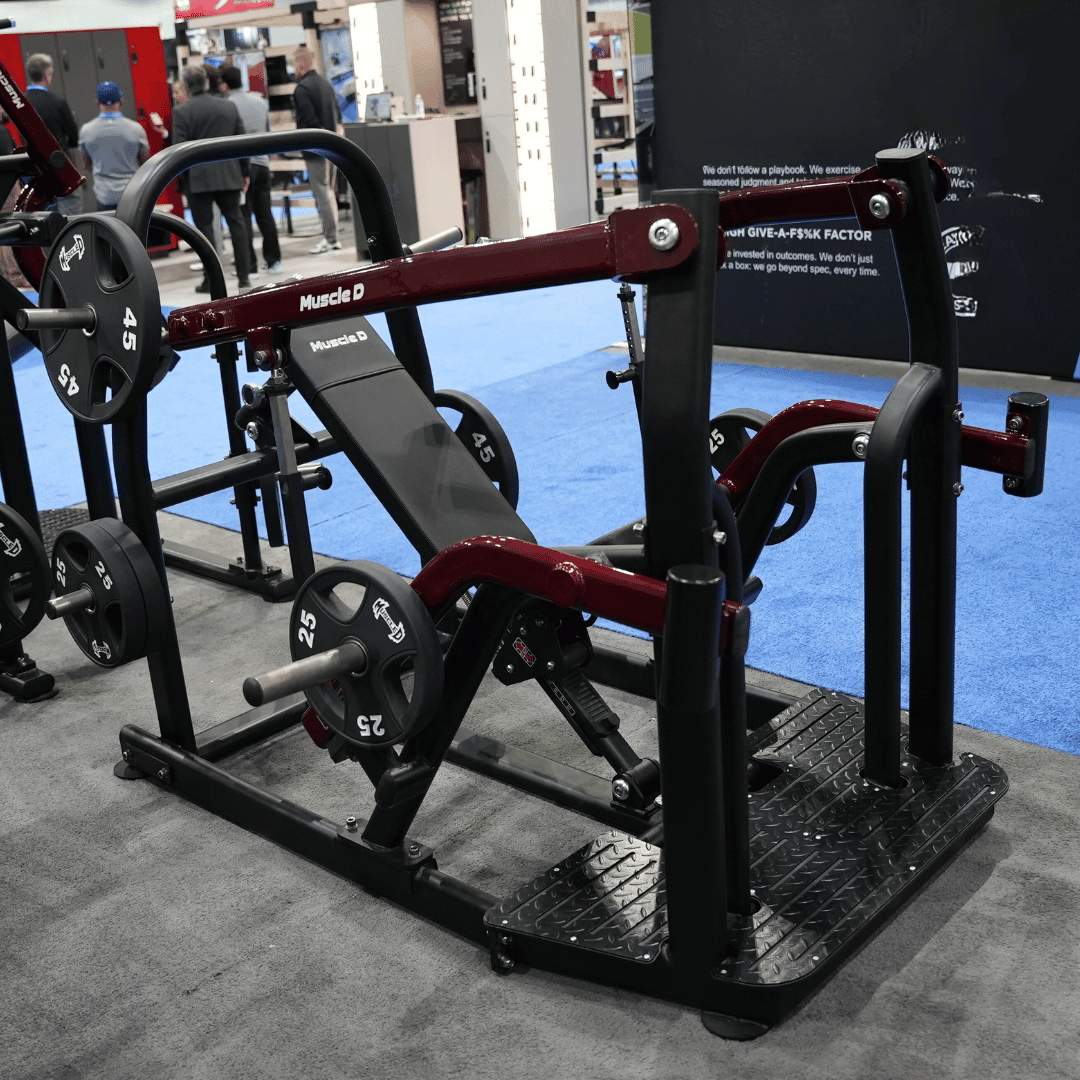 Muscle D Pro Strength Iso-Lateral Incline Press – Plate Loaded