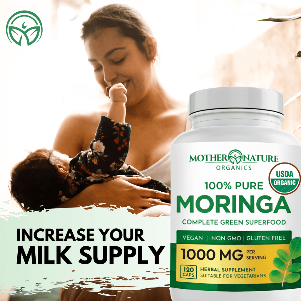 Organic Moringa Capsules (120 Count)