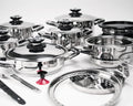Complete Stainless Steel Cookware & Kitchen Appliance Set — Professional Platinum Whole Home Collection