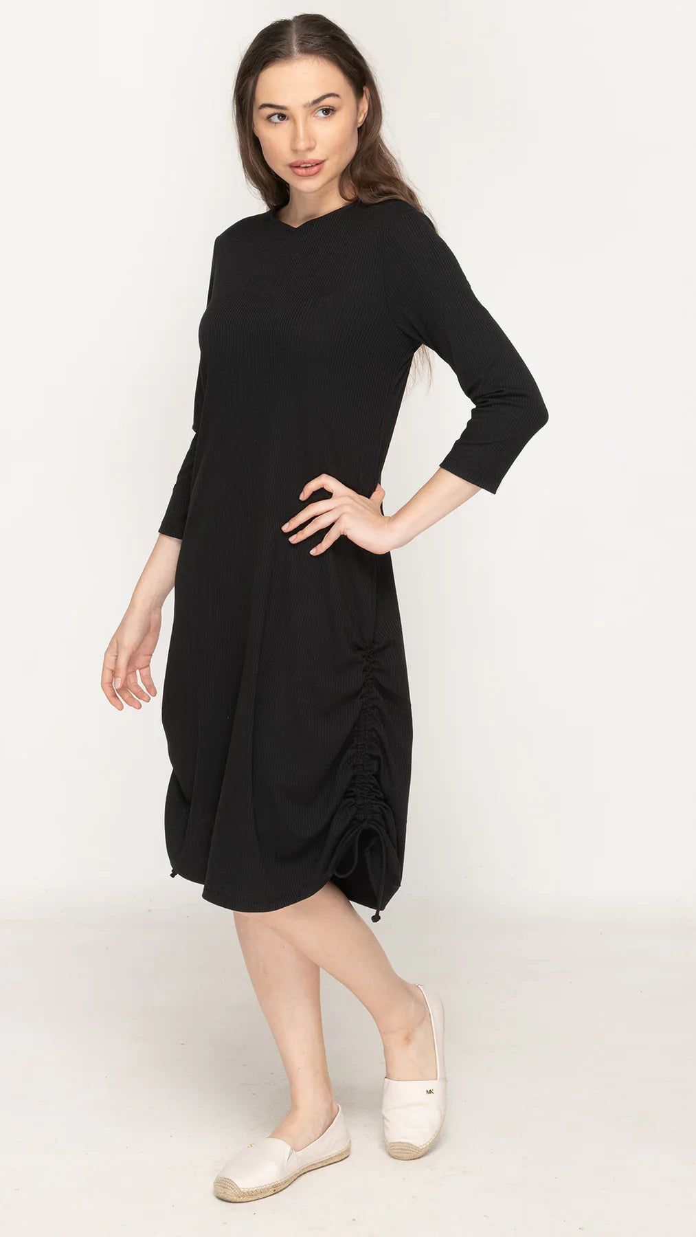 KMW Rib Ruched Dress 2303