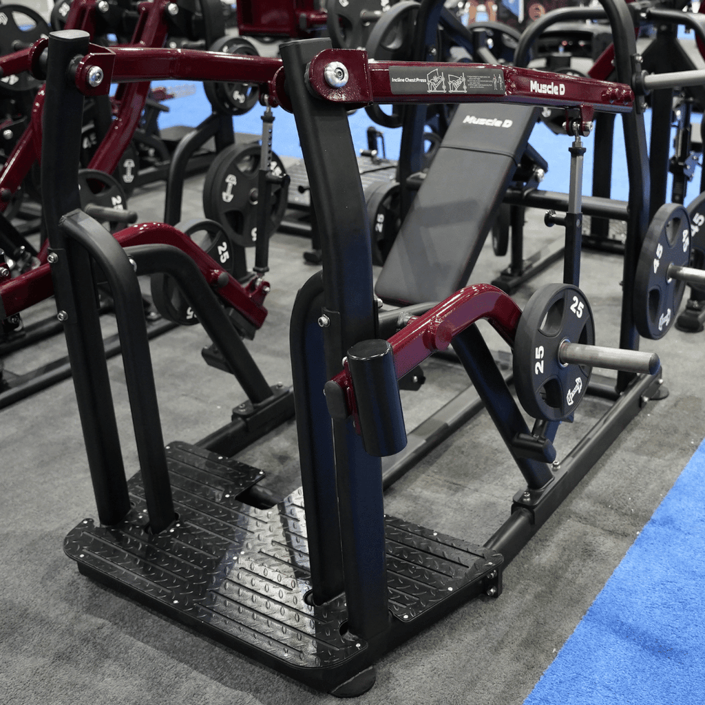 Muscle D Pro Strength Iso-Lateral Incline Press – Plate Loaded