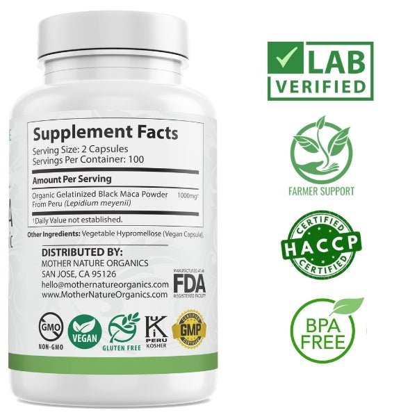 Black Maca Capsules