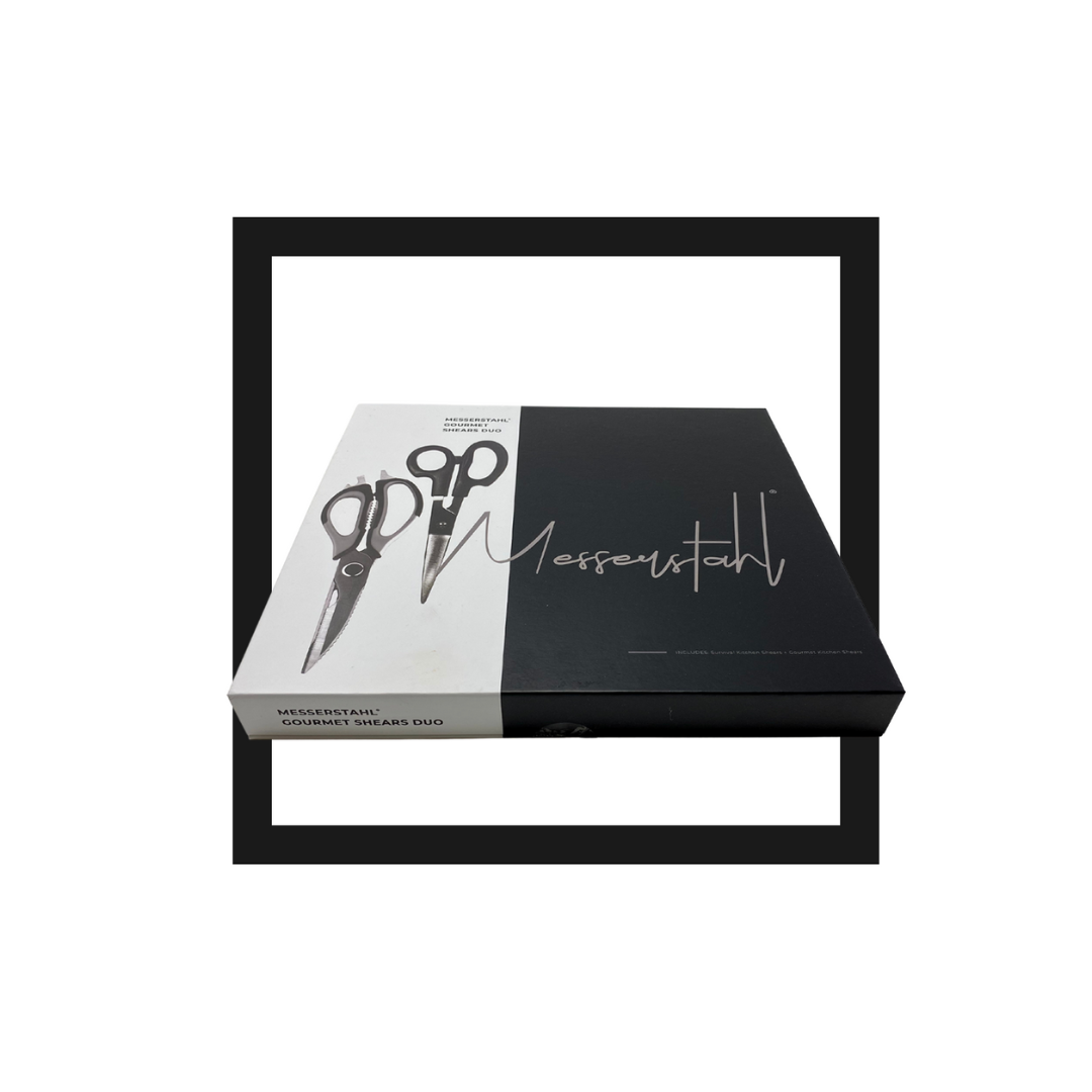 Kitchen Shears/Scissor Gourmet Duo Set — Messerstahl