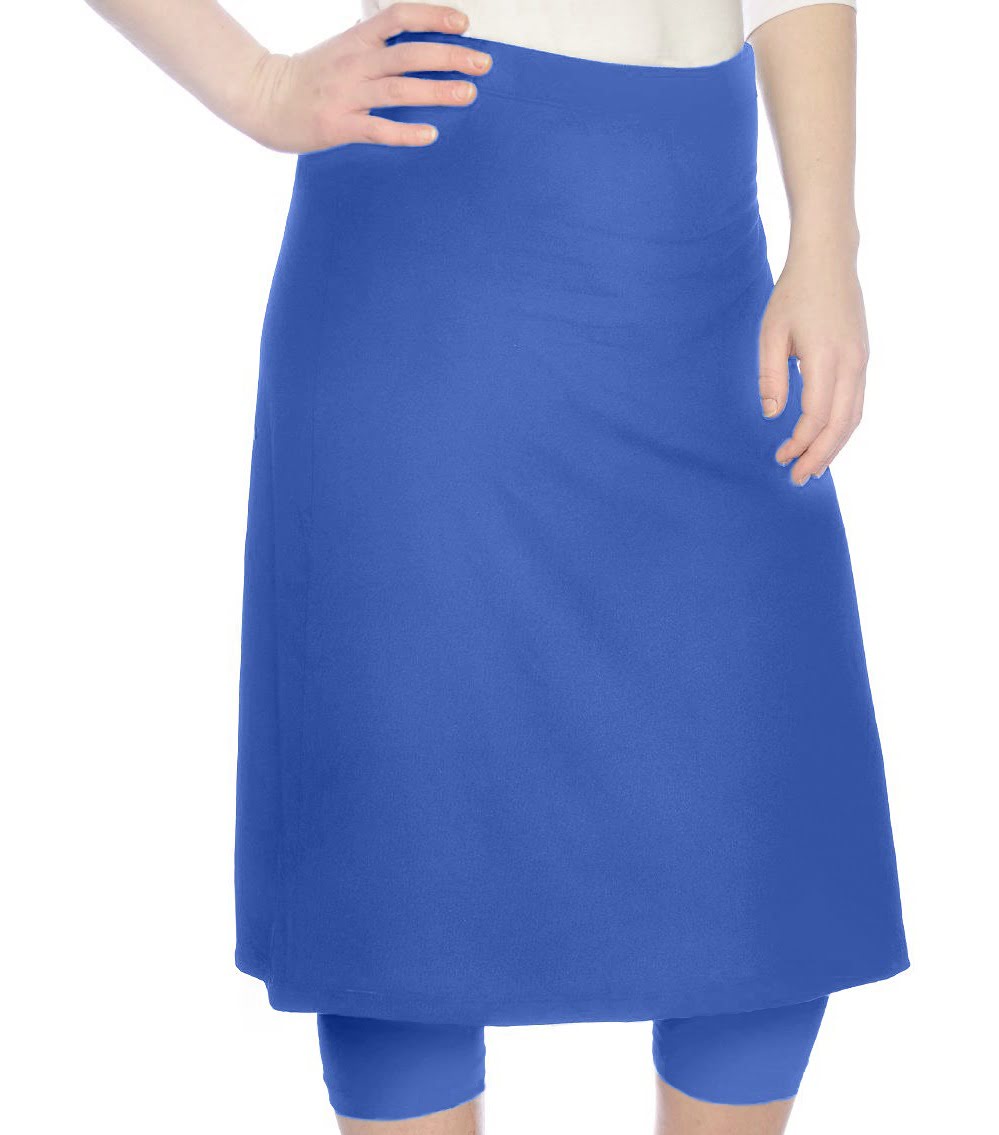 Girls Swim and Sports Skirt with Attached Leggings - UPF 50 Protection