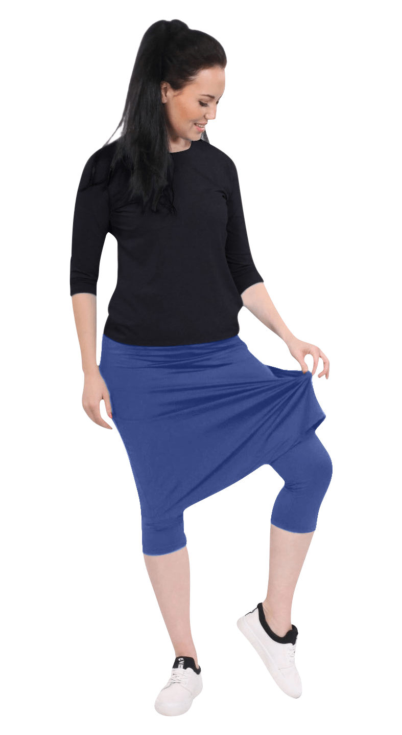 Swim and Sport Skirt with Attached Leggings - Mid-Weight Fabric