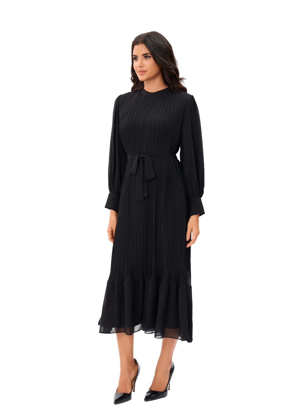 Classic Elegance Midi Dress