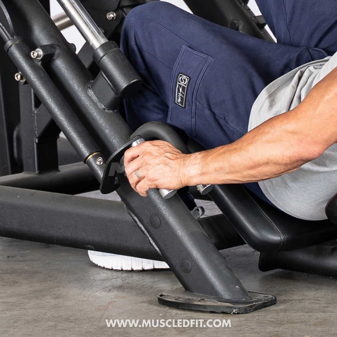 45 Degree Linear Leg Press Machine - Muscle D Fitness - Adjustable Angle Back Pad