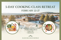 5-Day Cooking Class Retreat Graphic