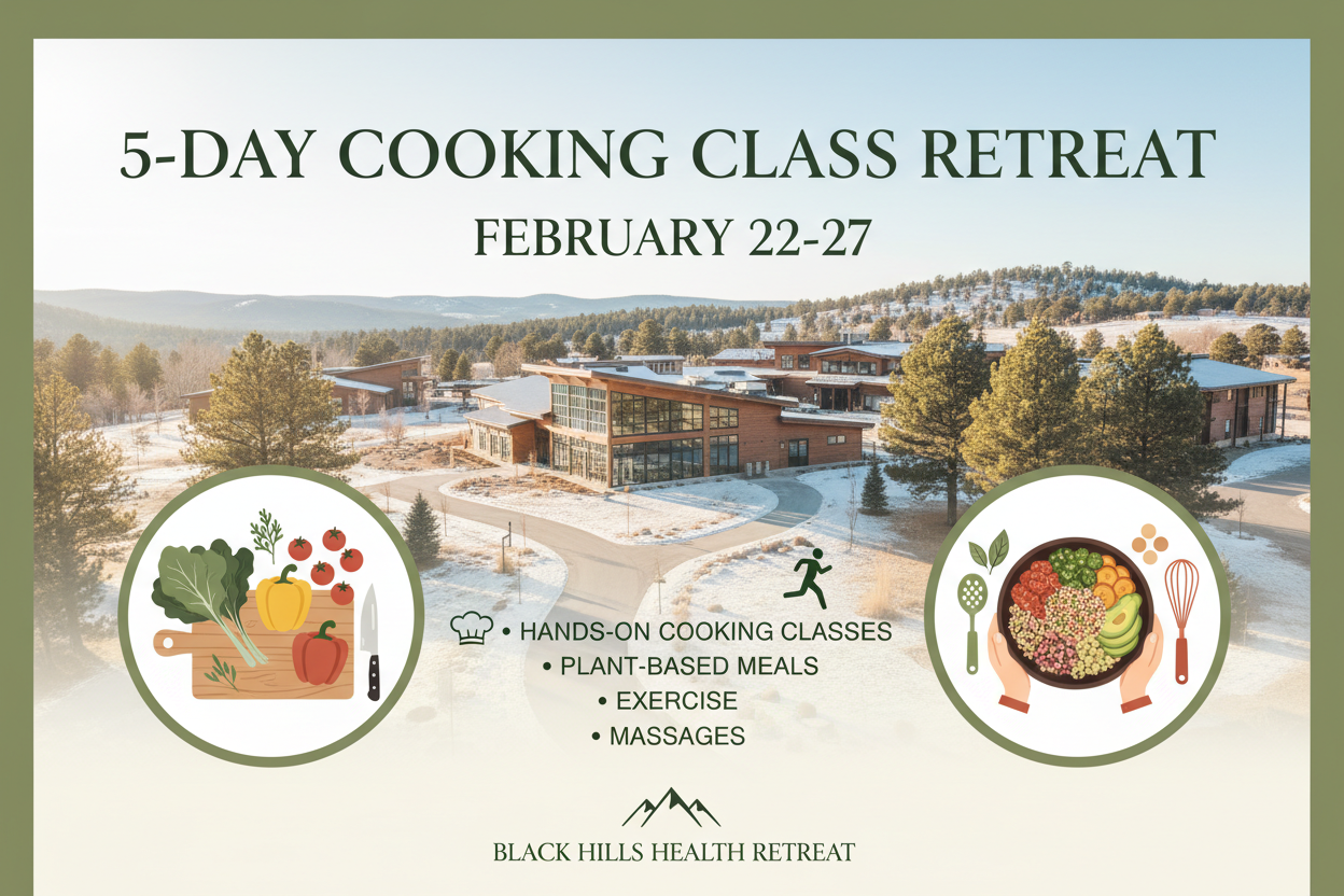 5-Day Cooking Class Retreat Graphic