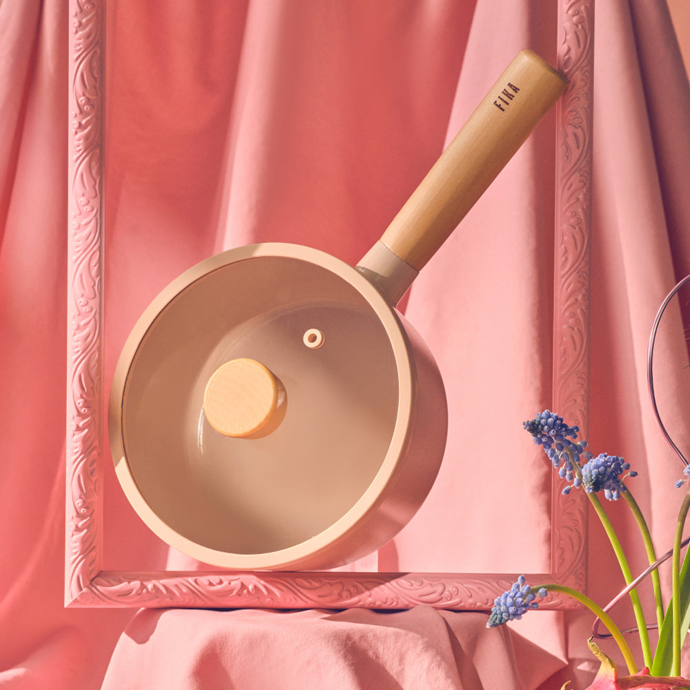 Fika Objet Mini Peach 7" Sauce Pan