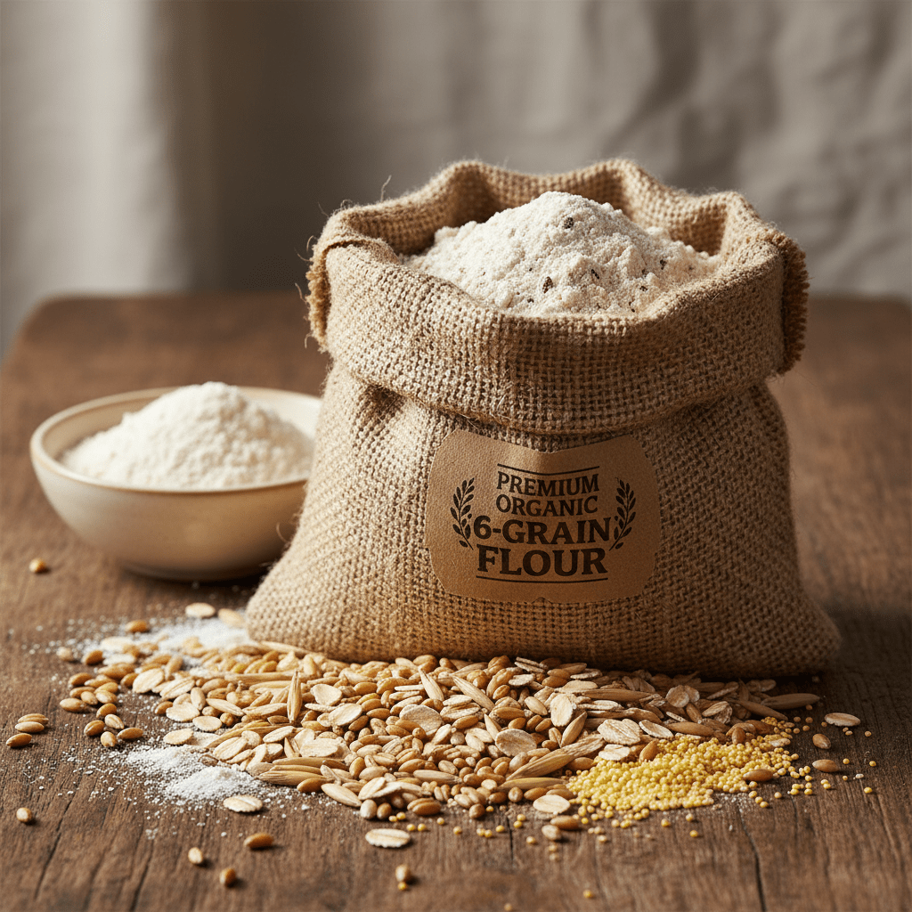 6-Grain Flour, Organic