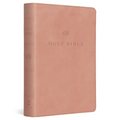 ESV Large Print Compact Bible (Trutone, Blush Rose)