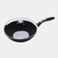 HD Nonstick Wok with Glass Lid | Made in Switzerland