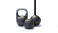 6–12 kg (13–26 lb) Adjustable Mace/Kettlebell System – Powder-Coated Cast-Iron – Black | SoCal Kettlebellz