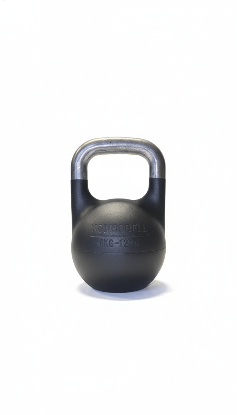 6–12 kg (13–26 lb) Adjustable Mace/Kettlebell System – Powder-Coated Cast-Iron – Black | SoCal Kettlebellz