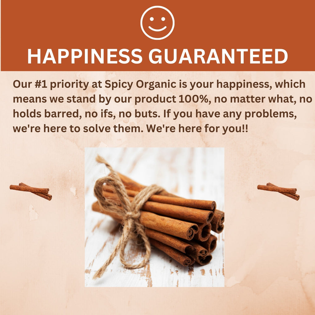 Organic Ceylon Cinnamon Sticks — USDA Certified | True Cinnamon Quills, Chai & Baking