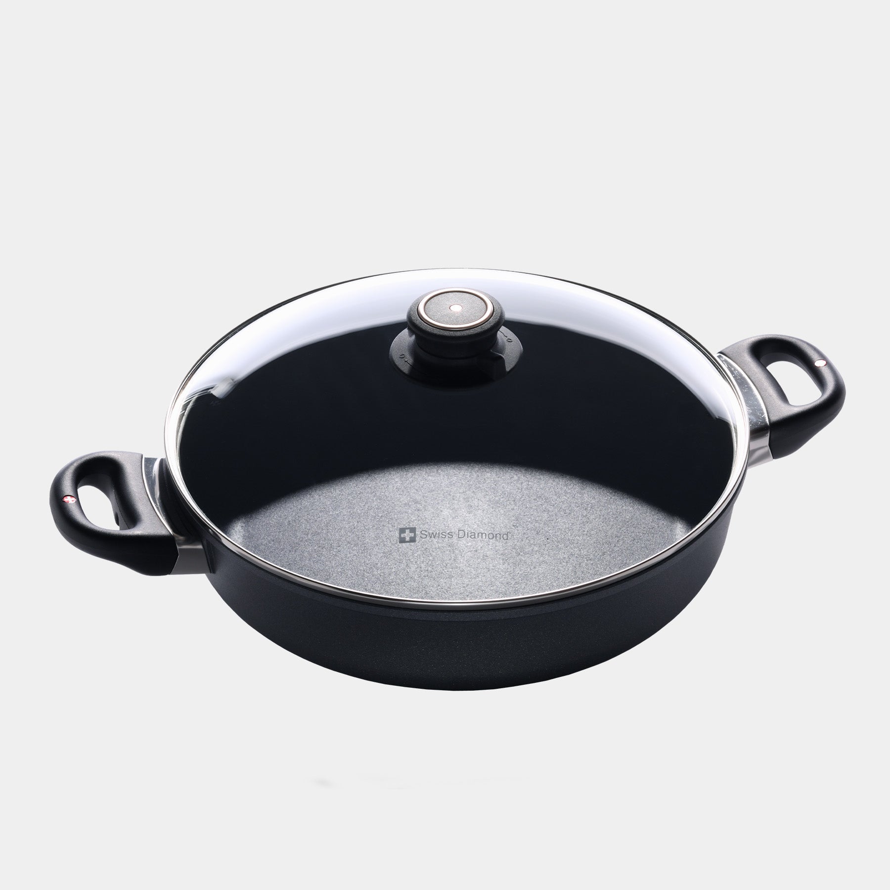 HD Nonstick Sauteuse with Glass Lid - Induction | Made in Switzerland