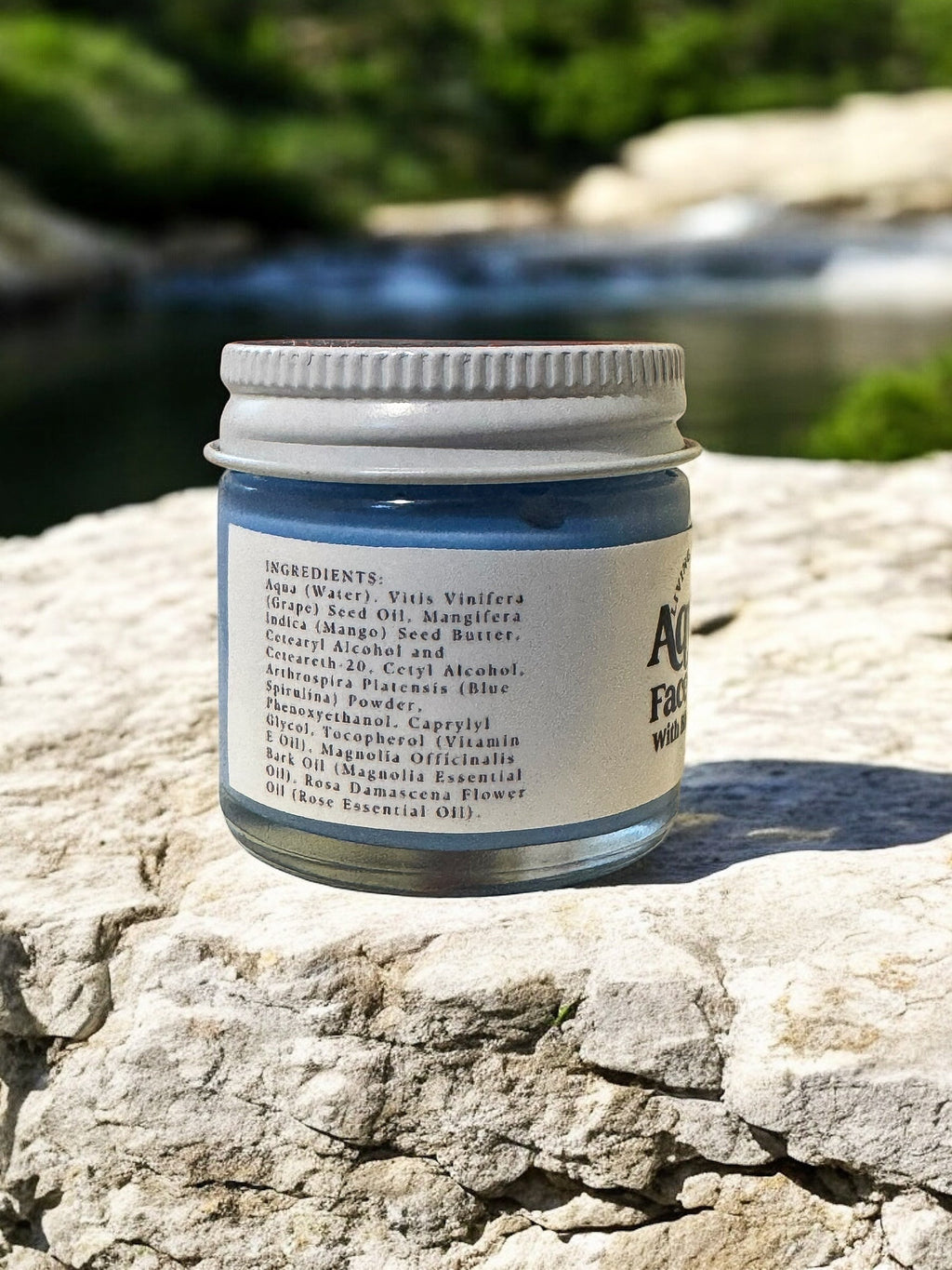 Aqua Face Cream for Young and Mature Skin, Clear Skin