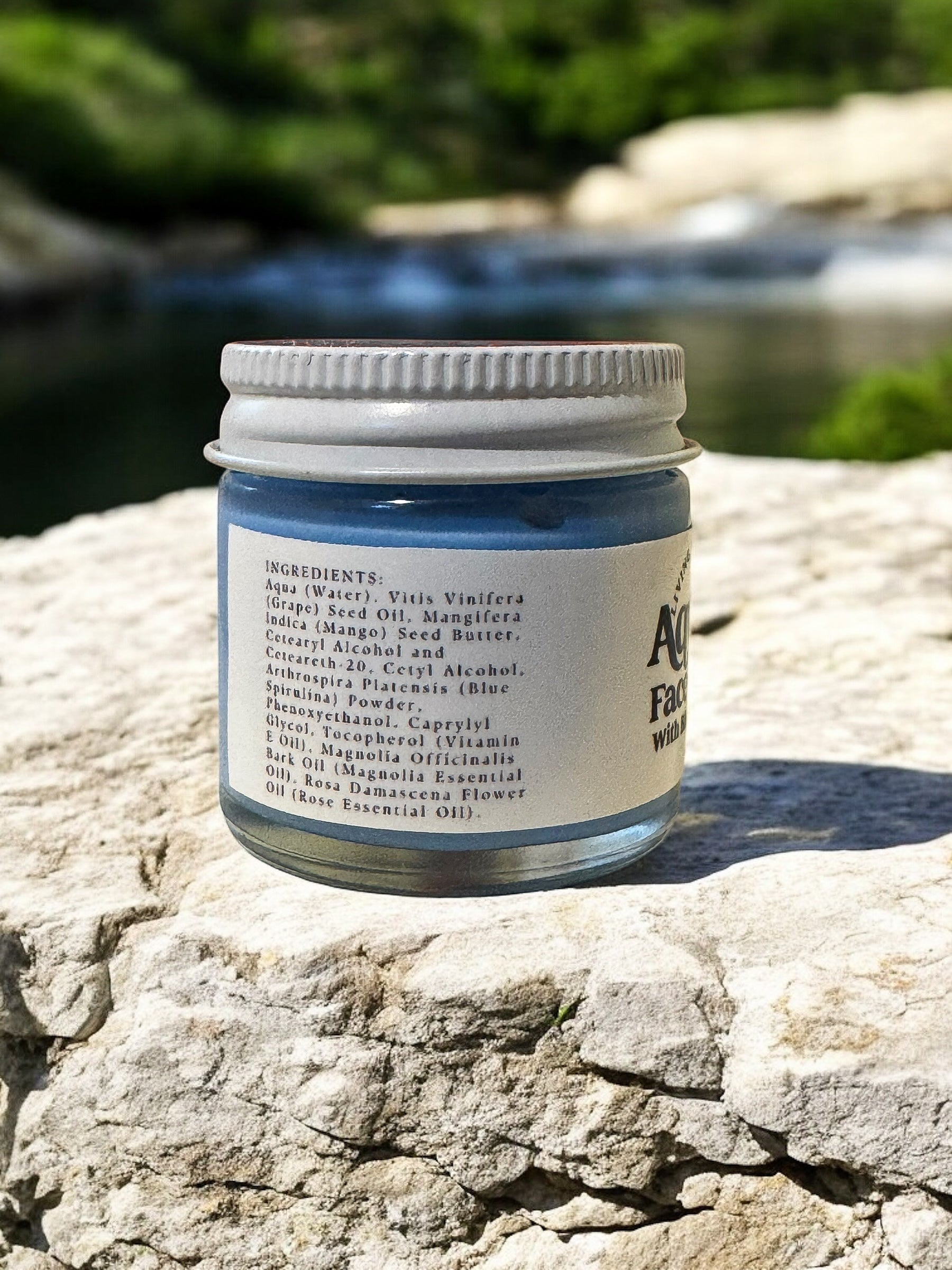 Aqua Face Cream for Young and Mature Skin, Clear Skin