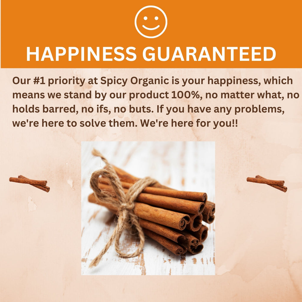 Organic Cassia Cinnamon Sticks — USDA Certified | Chai, Mulled Wine & Baking