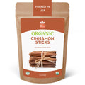 Organic Ceylon Cinnamon Sticks — USDA Certified | True Cinnamon Quills, Chai & Baking