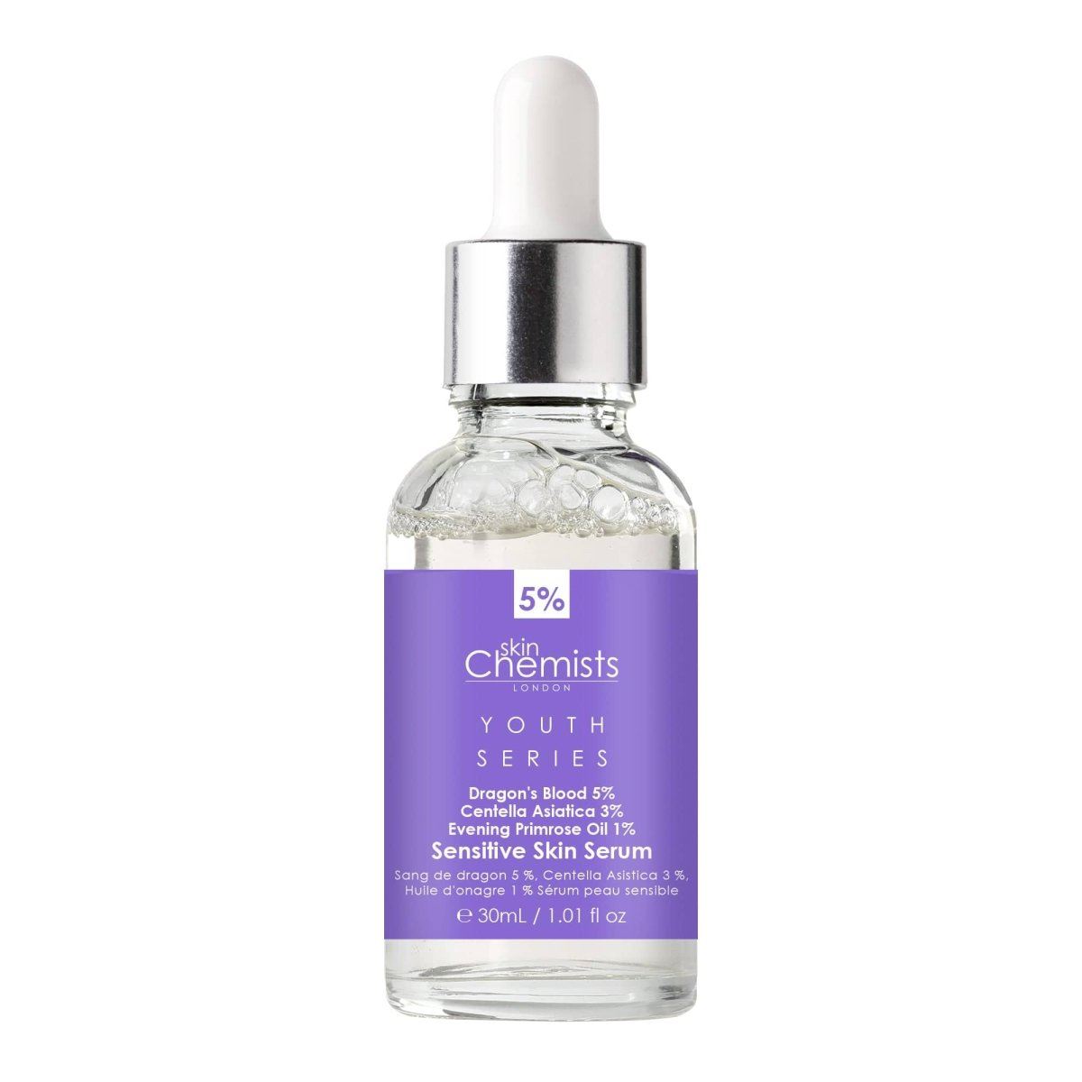 Sensitive Skin Serum Dragon's Blood 5%, Centella Asistica 3%, Evening Primrose Oil 1% 30ml