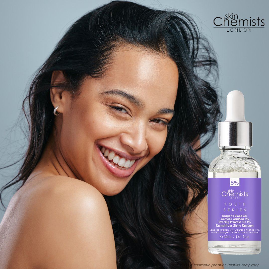 Sensitive Skin Serum Dragon's Blood 5%, Centella Asistica 3%, Evening Primrose Oil 1% 30ml