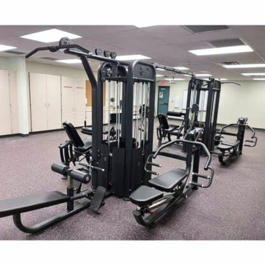 8 Stack Megatron Compact Multi-Gym - Muscle D Fitness - Comprehensive Commercial Grade Space Saving Gym Equipment