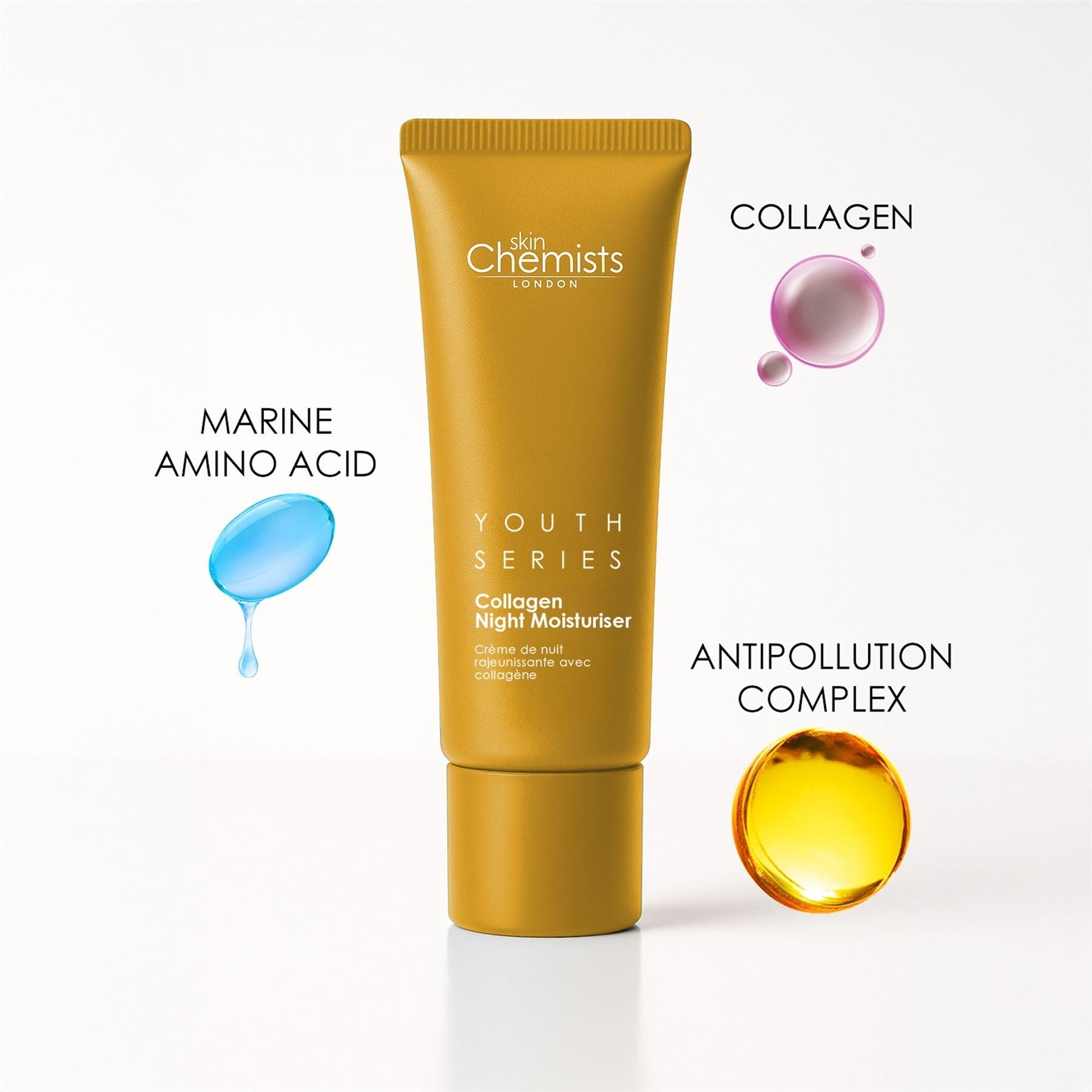 1% Marine Collagen Night Moisturiser 50ml