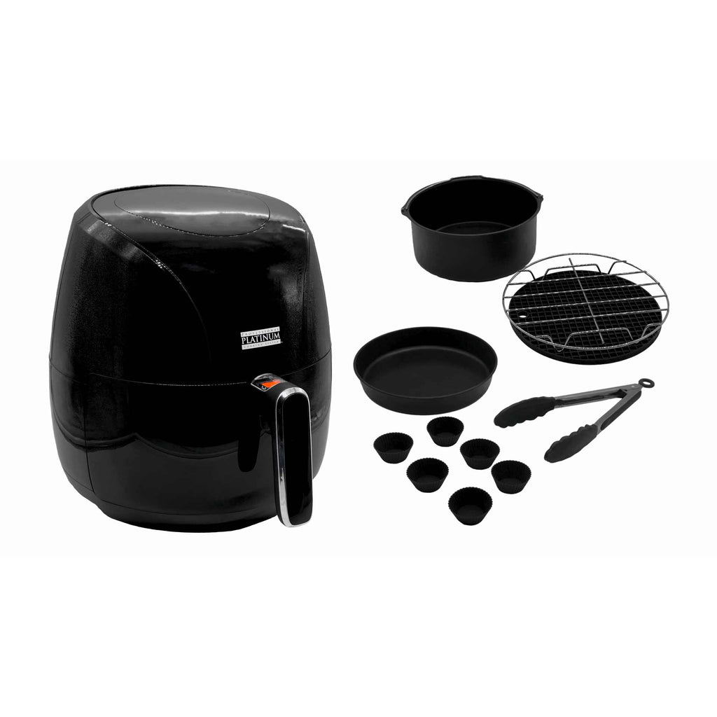 Platinum 6 Quart Large Air Fryer — Healthier Cooking, Family-Sized Convenience