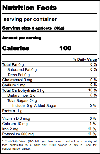 Apricots, Turkish, Organic