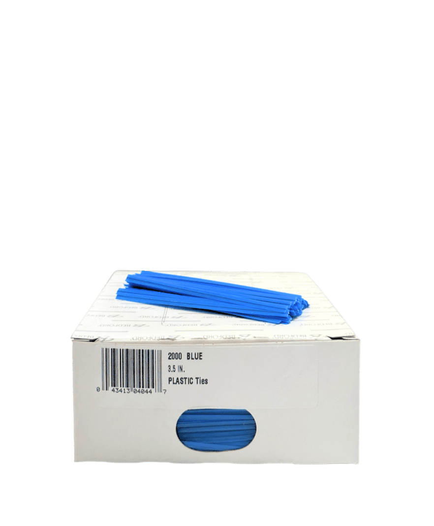 Bag Ties, Plastic, 3.5", 2000 Count