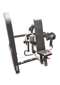 Classic Selectorized Biceps Curl by Muscle D Fitness - Adjustable Seat - Pin Selectorized Weight Stack