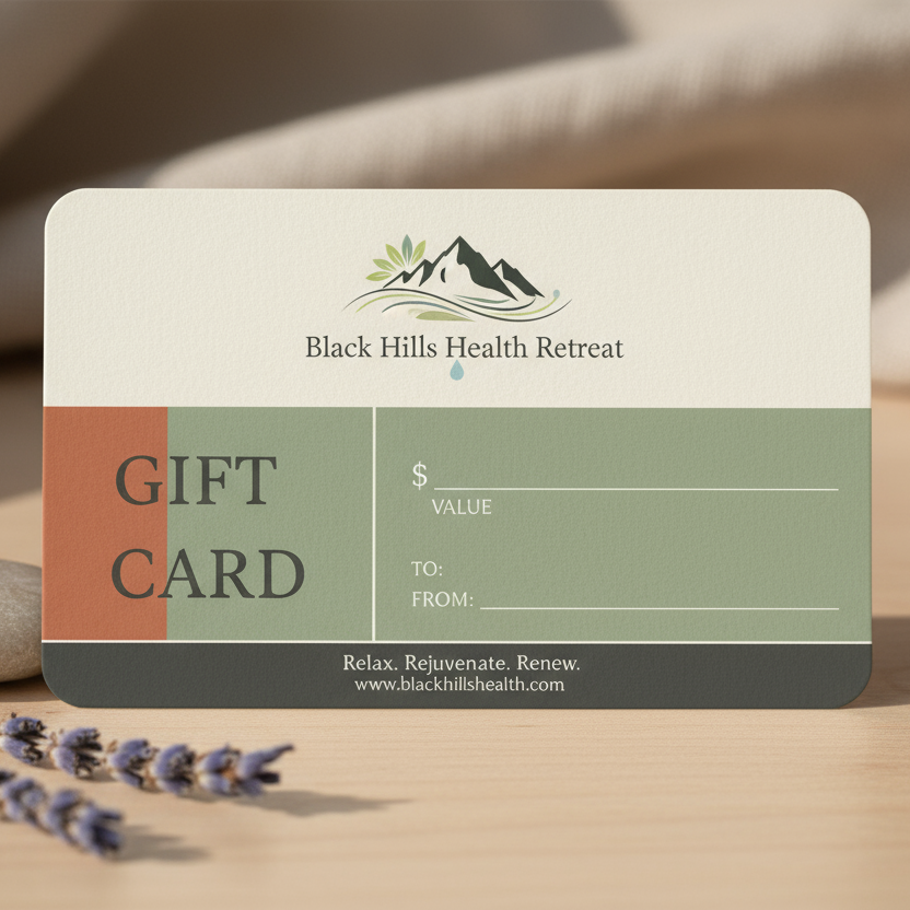 Black Hills Health Retreat Gift Card