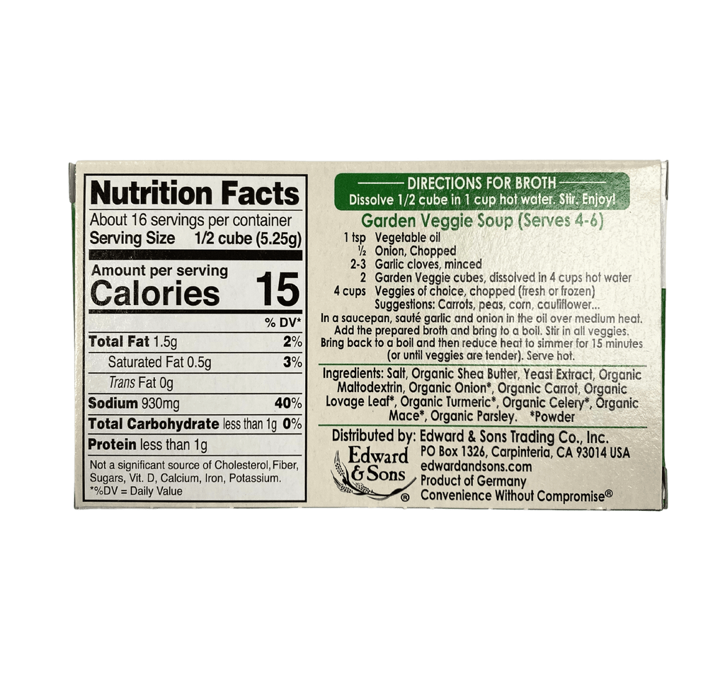 Bouillon Cubes, Vegan