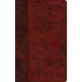 ESV Large Print Thinline Bible, Red Letter (Trutone, Burgundy/Red, Timeless Design)