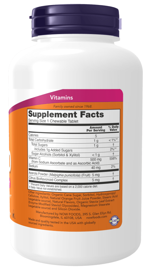 C-500 Chewable Orange